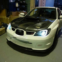LED 3D Stripe DRL Projector Headlights Fit For Subaru Impreza WRX GD HID TYPE 2005-2007 - image 12
