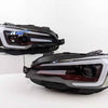 APEX LED DRL Dynamic Blinker Headlights Fit For Subaru WRX STI V1 Levorg 2018-2021