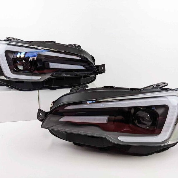 APEX LED DRL Dynamic Blinker Headlights Fit For Subaru WRX STI V1 Levorg 2018-2021 - image 1