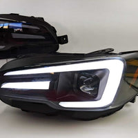 APEX LED DRL Dynamic Blinker Headlights Fit For Subaru WRX STI V1 Levorg 2018-2021 - image 2