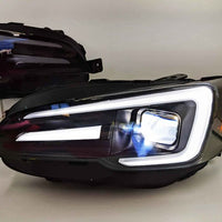 APEX LED DRL Dynamic Blinker Headlights Fit For Subaru WRX STI V1 Levorg 2018-2021 - image 3