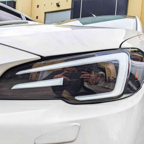 APEX LED DRL Dynamic Blinker Headlights Fit For Subaru WRX STI V1 Levorg 2018-2021 - image 6