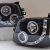 Black CCFL DRL Projector Headlights Fit For Toyota Hiace Van 2011-2014