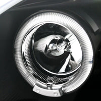 Black LED Angel-Eyes Projector Head Lights Fit For Toyota Celica SS2 1999-2005 - image 3