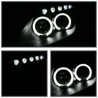 Black LED Angel-Eyes Projector Head Lights Fit For Toyota Celica SS2 1999-2005 - image 4