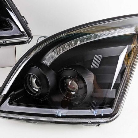 3D LED DRL Dual Projector Head Lights Fit For Toyota Prado FJ120 2003-2009 - image 2