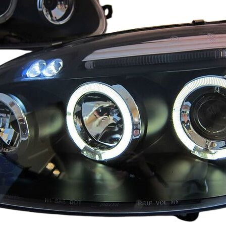 Black LED Projector Headlights Fit For VW Golf 5 MK5 GTI TDI 2003-2008 - image 2