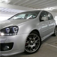 CCFL Angel Eyes Black Projector DRL Headlights Fit For VW Golf 5 V TDI /GTI 2003-2008 - image 8