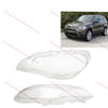 Pair Of Headlight Lens Lamp Cover Lampshade Fit For BMW X5 E70 2008-2013
