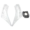 Pair Left + Right Headlight Lens Cover Fit For Holden Chevrolet Cruze 2008-2014