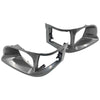 Pair Of Grey Headlight Corner Light Case Rim Fit For Toyota Hiace LH RZH 1998-2005