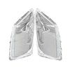 Pair Front Headlight Lens Cover Fit For Toyota RAV4 2009-2012