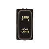 Hulk 4x4 HU1423A Push Button Switch fits Mitsubishi Roof Lights Amber