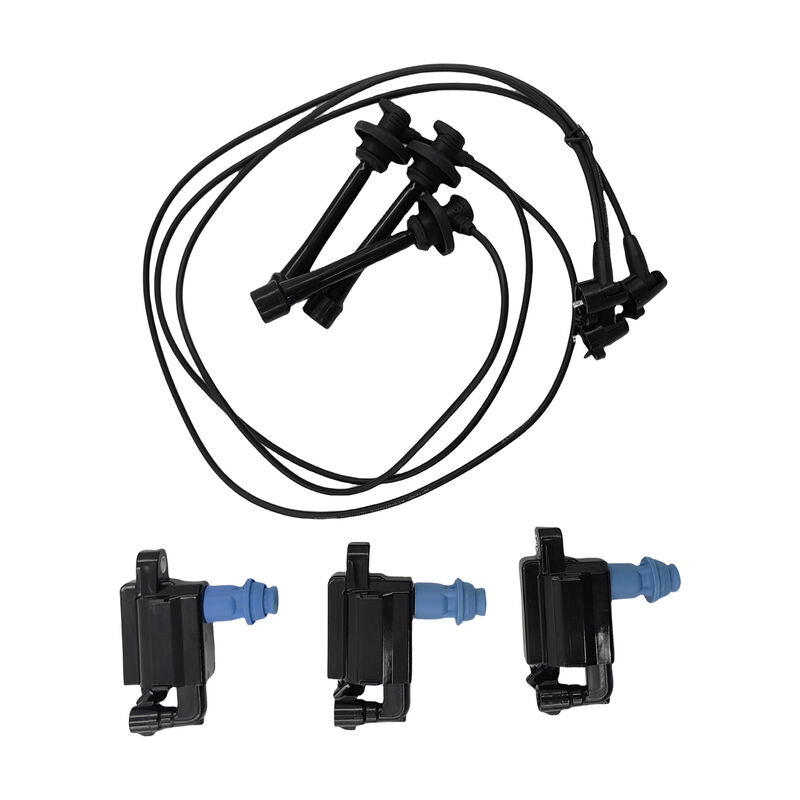 Ignition Coil & Ignition Lead Kit Fit For Lexus GS300 JZS160 IS300 JCE10 3.0L 2JZ-GE 6Cyl 24V 1997-2005 - image 3
