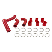 Intercooler Piping Kit With Joints & Clamps Red Fit For Nissan Navara D40 Turbo 2.5L YD25DDTI Engine 2005-2014 - image 4