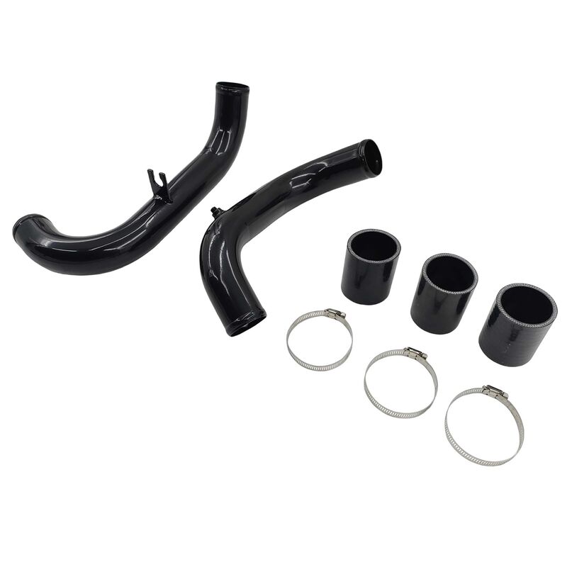 Intercooler Piping Kit With Joints & Clamps Black Fit For Nissan Navara D40 2.5L 140Kw YD25DDTi Engine Spain Built Only 2010-2014 - image 5