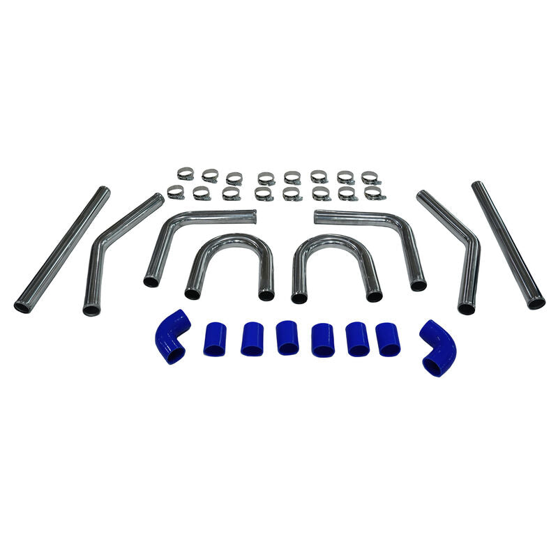 2Inch 51mm 2'' Universal Turbo Intercooler Piping Pipe Kit Aluminum Fit For All Turbo Projects - image 4