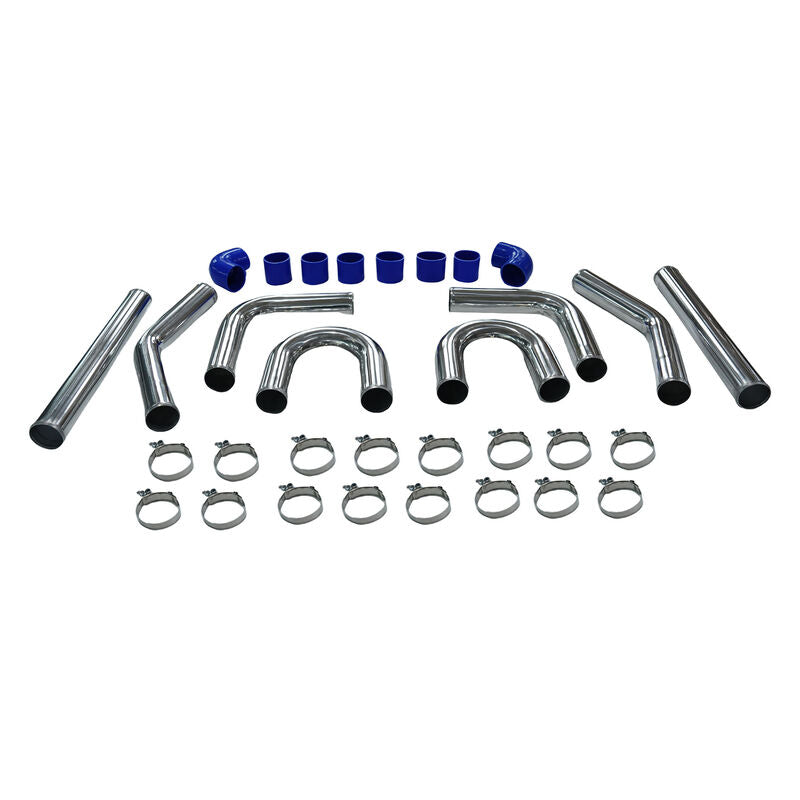 3Inch 76mm 3" Universal Turbo Intercooler Piping Pipe Kit Aluminum Fit For All Turbo Projects - image 4