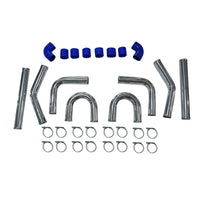 3Inch 76mm 3" Universal Turbo Intercooler Piping Pipe Kit Aluminum Fit For All Turbo Projects - image 7