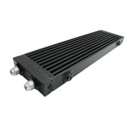 Universal Dual Pass Bar & Plate Oil Cooler 18.5"x5.5"x1.58" Core Black Large 01EGB052ASL - image 3