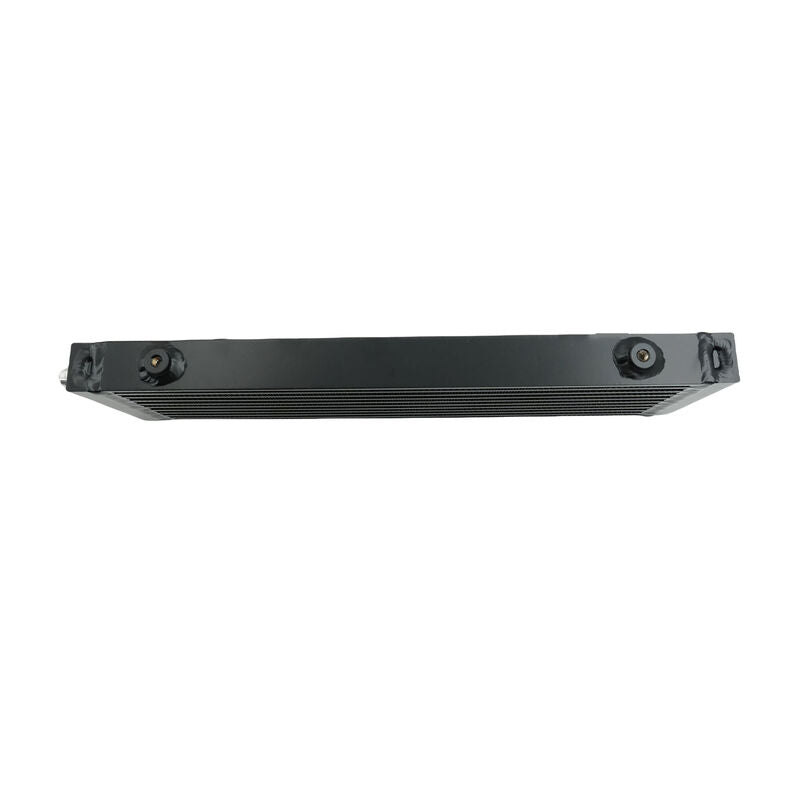 Universal Dual Pass Bar & Plate Oil Cooler 18.5"x5.5"x1.58" Core Black Large 01EGB052ASL - image 4