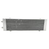 Oil Cooler Universal Dual Pass Bar & Plate 18.5 x 5.5 x 1.58 Core Large Silver 01EGB052ASL