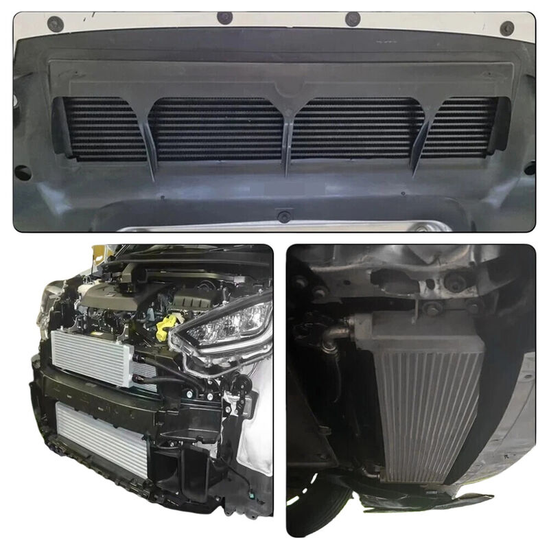 Oil Cooler Universal Dual Pass Bar & Plate 18.5 x 5.5 x 1.58 Core Large Silver 01EGB052ASL - image 6