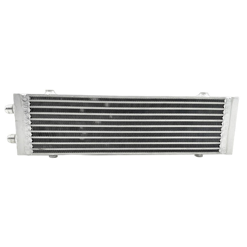 Oil Cooler Universal Dual Pass Bar & Plate 18.5 x 5.5 x 1.58 Core Large Silver 01EGB052ASL - image 7
