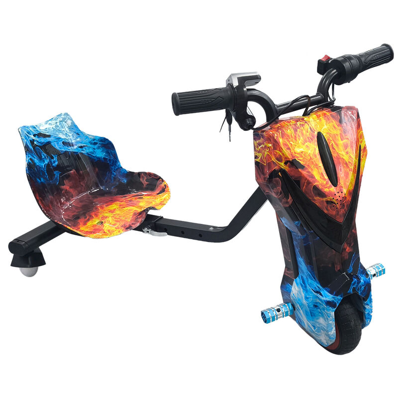 Electric Drift Go Kart for Kids 3 Wheel Ride On Trike with Bluetooth & 350W Ice & Fire - image 2