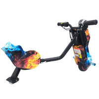 Electric Drift Go Kart for Kids 3 Wheel Ride On Trike with Bluetooth & 350W Ice & Fire - image 3