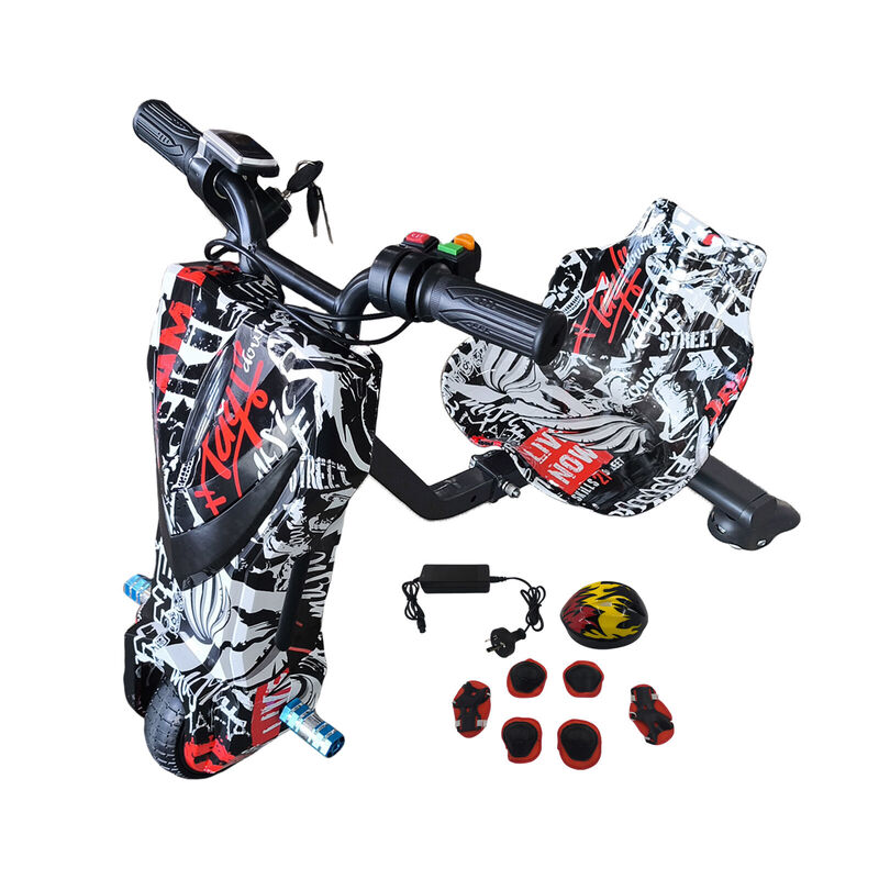 Electric Drift Go Kart For Kids 3 Wheel Ride On Trike With Bluetooth & 350W Pirate - image 2