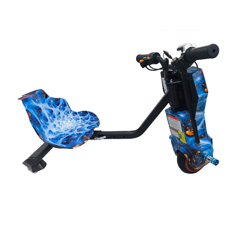 Electric Drift Go Kart for Kids 3 Wheel Ride On Trike with Bluetooth & 350W Blue Phoenix - image 3