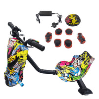 Electric Drift Go Kart for Kids 3 Wheel Ride On Trike with Bluetooth & 350W Hip-Hop - image 10