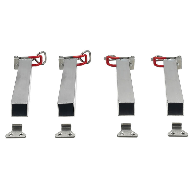 4 x Latch Locking Clamp Fit For Jack / Lift Off Canopy Ute Box Locks - image 1