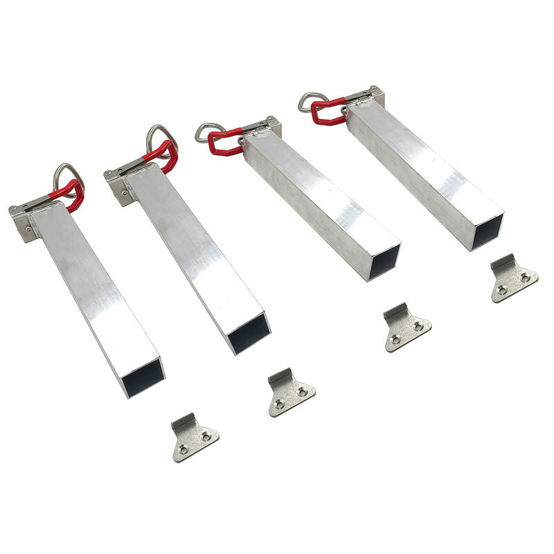 4 x Latch Locking Clamp Fit For Jack / Lift Off Canopy Ute Box Locks - image 2