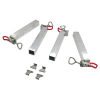 4 x Latch Locking Clamp Fit For Jack / Lift Off Canopy Ute Box Locks - image 3