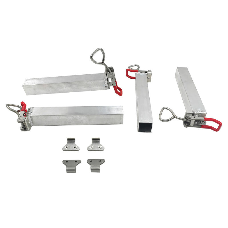 4 x Latch Locking Clamp Fit For Jack / Lift Off Canopy Ute Box Locks - image 4