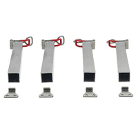 4 x Latch Locking Clamp Fit For Jack / Lift Off Canopy Ute Box Locks - image 8