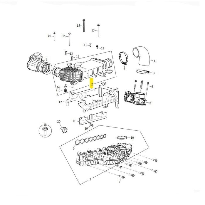 Intercooler Water Charge Air Cooler Fit For LDV Deliver 9 SC20M I4 16V C00184433 2020-ON - image 9