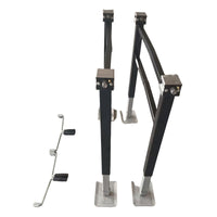 4 Pcs Heavy Duty Lift Off Jack Off Legs Adjustable Fit For Caravan Canopy - image 4