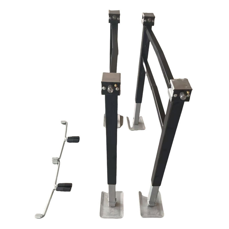 4 Pcs Heavy Duty Lift Off Jack Off Legs Adjustable Fit For Caravan Canopy - image 4