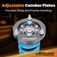 MAX PEEDING RODS 24 Ways Adjustable Damper Spring Coilover Shock Absorbe Kit Fit For BMW E46 3 Series - image 9