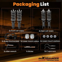 MAX PEEDING RODS 24 Levels Adjustable Coilover Fit For Honda Civic EJ EK EM EK1 EK4 EJ6 1996-2000 - image 15