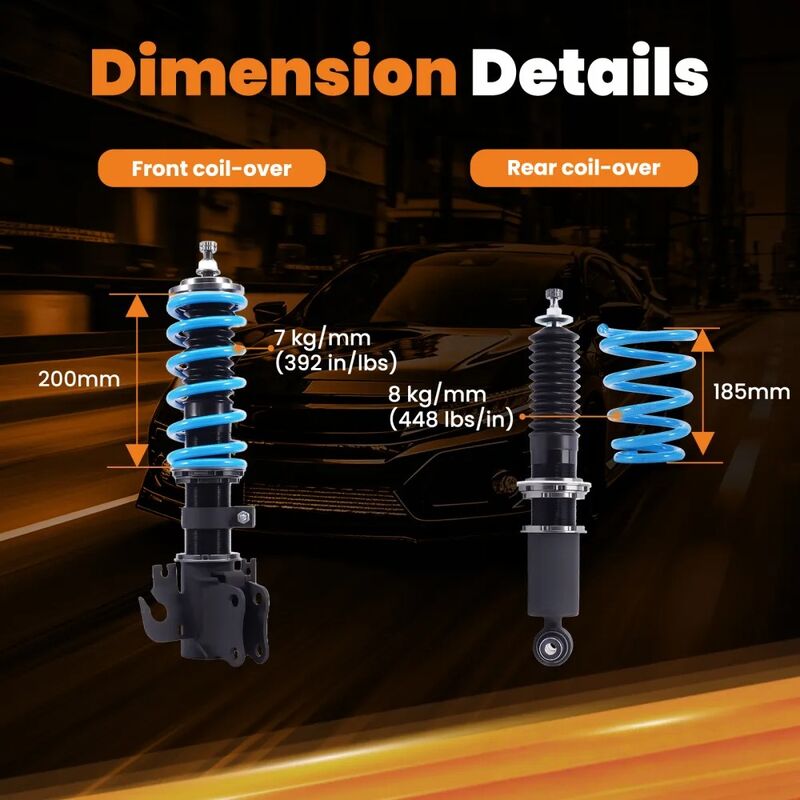 MAX PEEDING RODS 24 Levels Adj. Damper Coilover Kit Fit For Holden VE Commodore Ute Sedan Wagon 2006-2013 - image 6