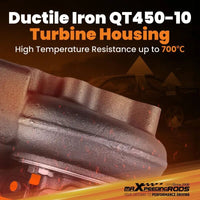 MAX PEEDING RODS Universal GT28 GT2871 Billet Turbocharger For 1.5L-2.0L Water And Oil Cooled - image 5