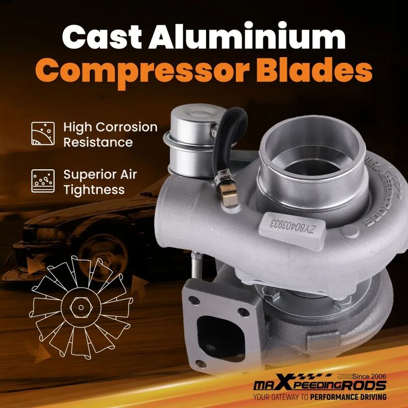MAX PEEDING RODS Universal GT28 GT2871 Billet Turbocharger For 1.5L-2.0L Water And Oil Cooled - image 8