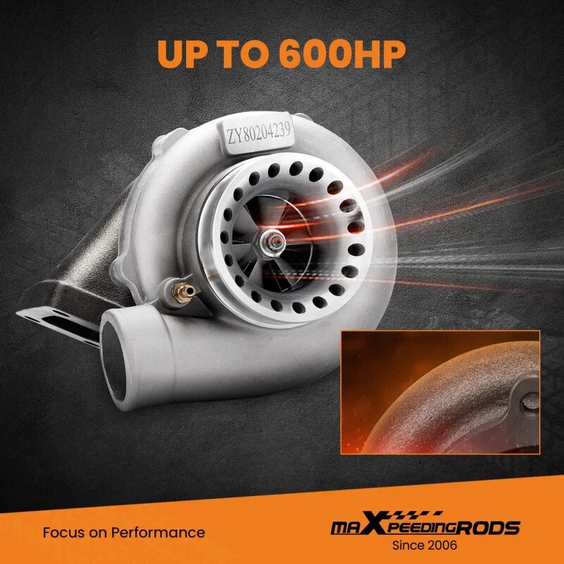MAX PEEDING RODS Anti-Surge Compressor Turbocharger Bearing Up To 600HP For GT35 GT3582 Turbo Fit For Charger T3 AR.70/63 - image 6