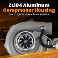MAX PEEDING RODS Universal Billet Turbocharger T3 Flange V-Band For 1.5-2.5L 4/6 Cyl 420HP - image 7