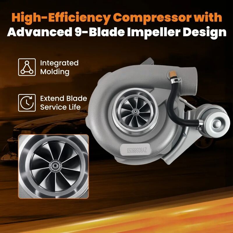 MAX PEEDING RODS Universal Billet Turbocharger T3 Flange V-Band For 1.5-2.5L 4/6 Cyl 420HP - image 13