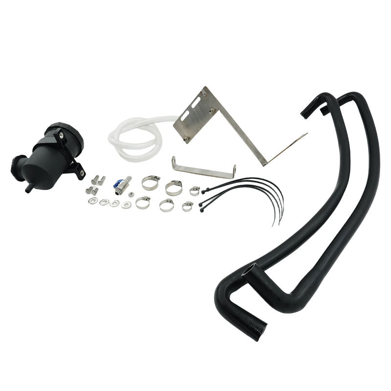 Oil Catch Can Kit Fit For Toyota Landcruiser 70 Series 4.5L V8 Turbo Diesel VDJ76 78 79 1VD-FTV DOHC 32V 2007-ON - image 2